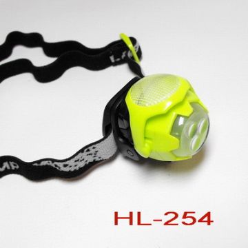 Focus 3Led Headlamp (Revolving Key, Hl-254)